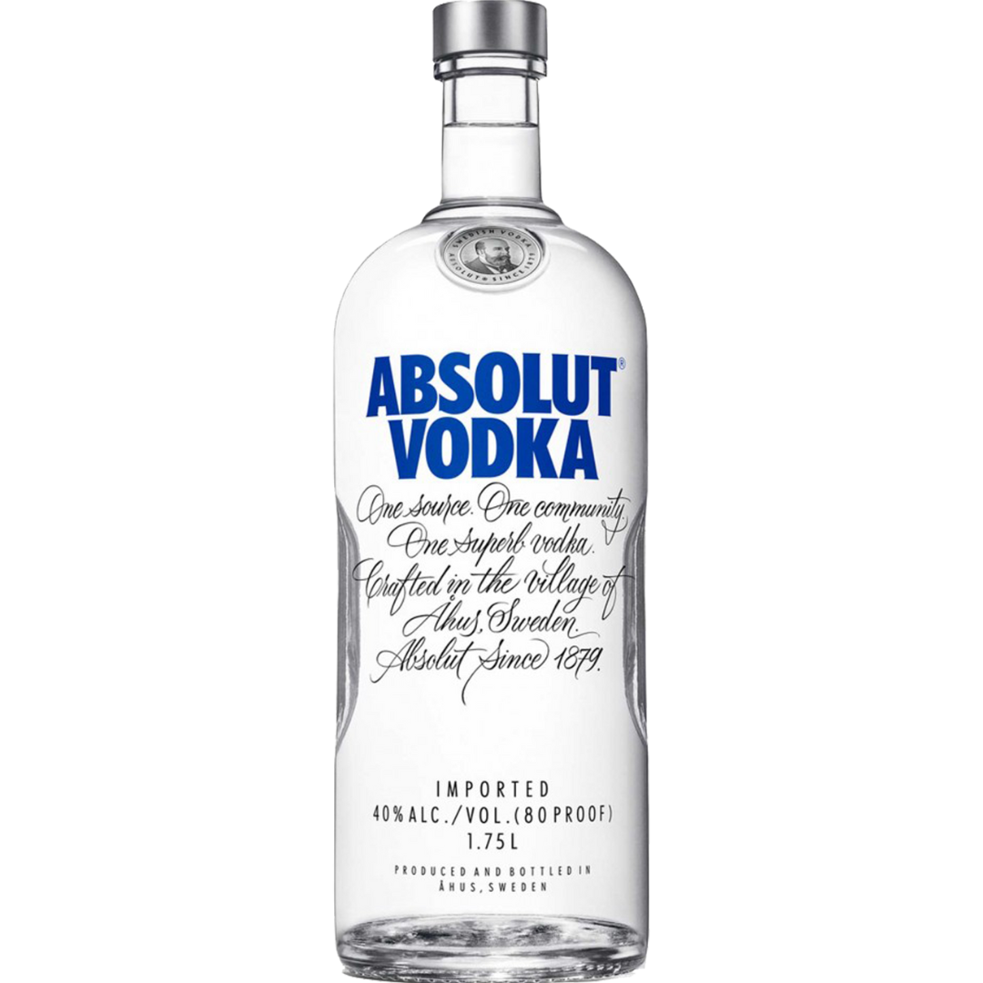 ABSOLUT BLUE VODKA 1.75LTR