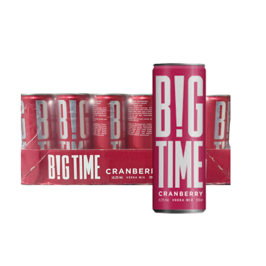 BIGTIME CRANBERRY MIX VODKA (24X25CL)