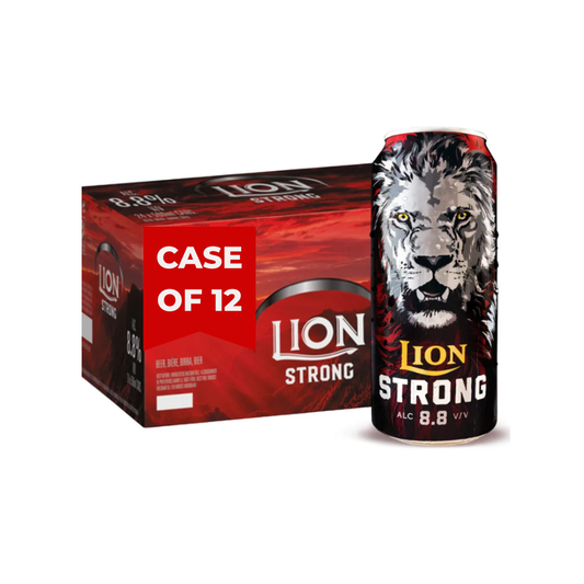 LION STRONG 8.8 CAN 12X50CL - Compare prices in UAE