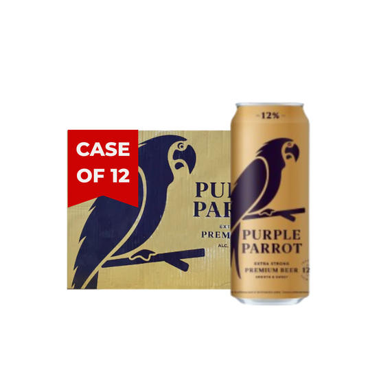PURPLE PARROT BEER 12 CAN 12X50CL - Compare prices in UAE