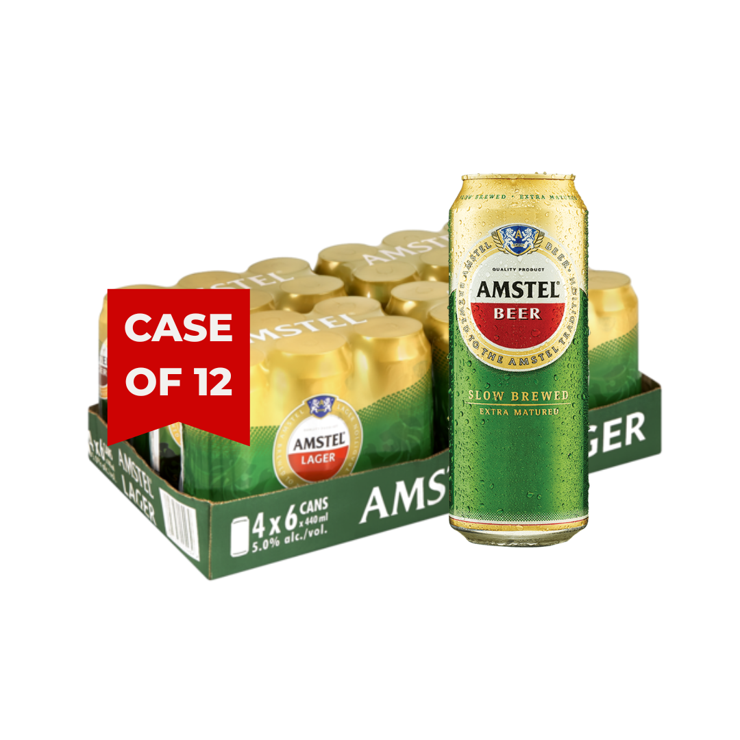 AMSTEL CAN BEER (12X50CL)