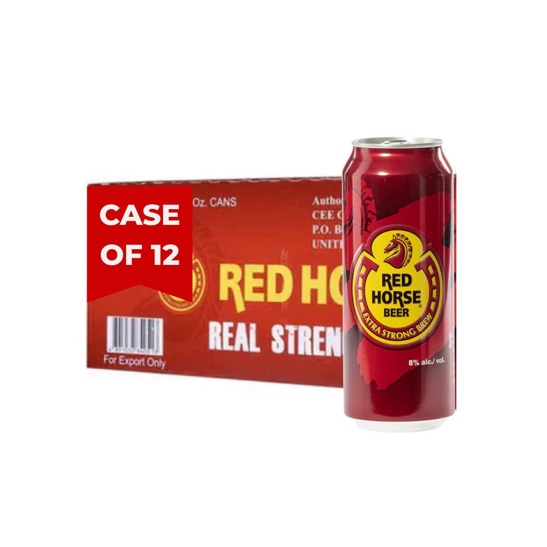 RED HORSE BEER CAN (12X50CL)