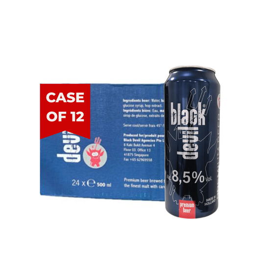 BLACK DEVIL 8.5 BEER 12X50CL by black - Compare prices in UAE