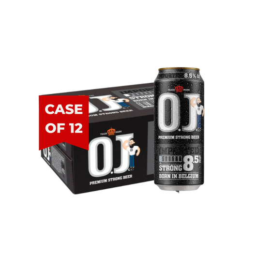 OJ 8.5 BEER CAN 12X50CL - Compare prices in UAE