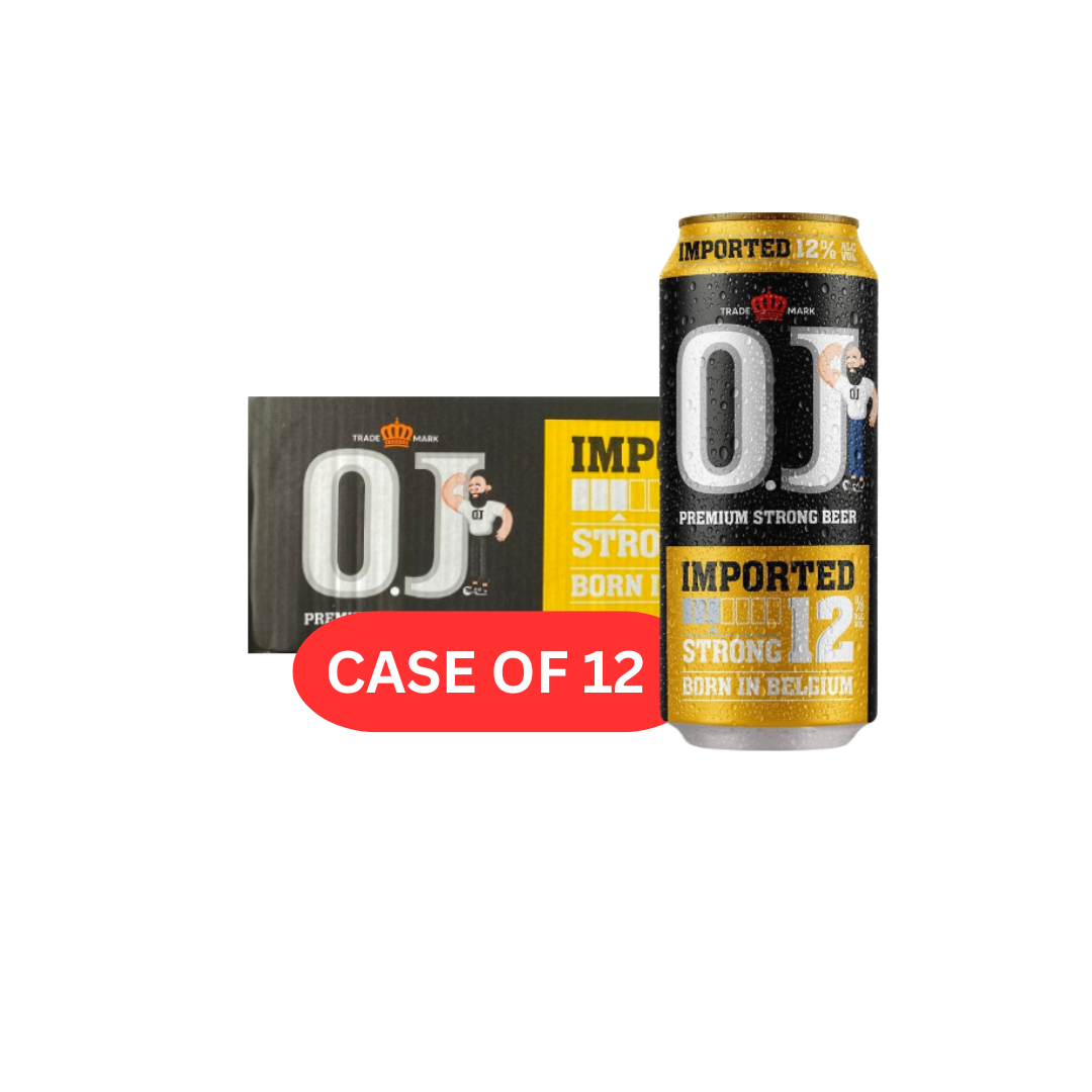 OJ 12% BEER CAN (12X50CL)