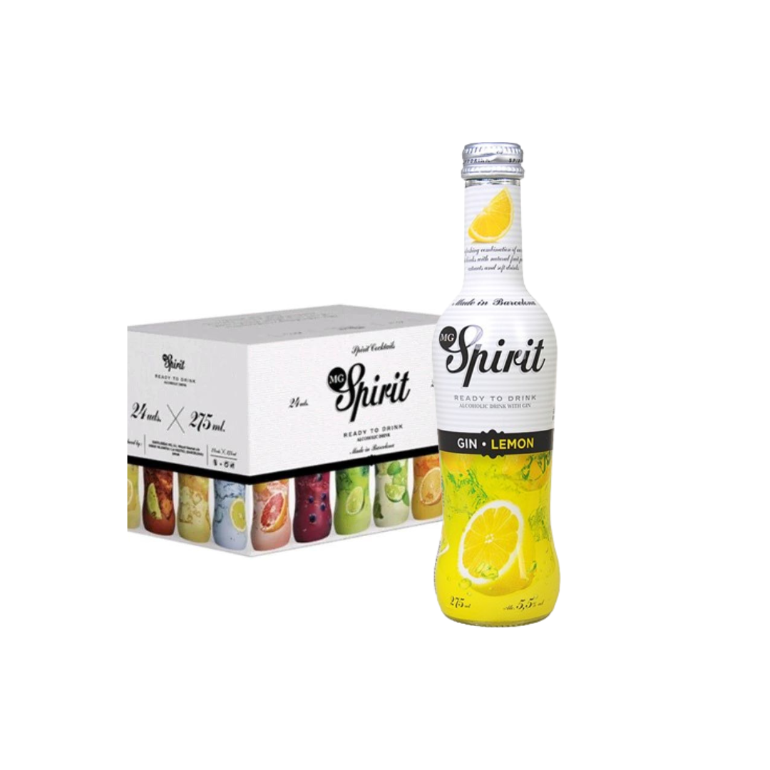 MG SPIRIT LEMON (24X27.5CL)