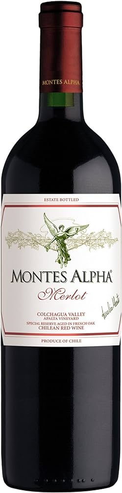 MONTES ALPHA MERLOT 75CL