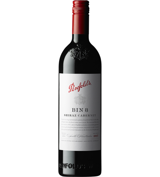 PENFOLDS BIN 8 SHIRAZ CABERNET 75CL