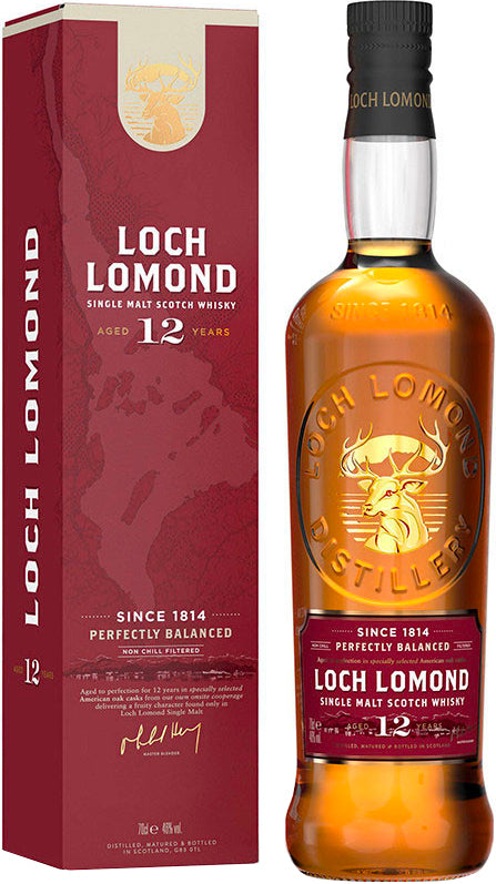 LOCH LOMOND 12 YEARS WHISKEY 70CL