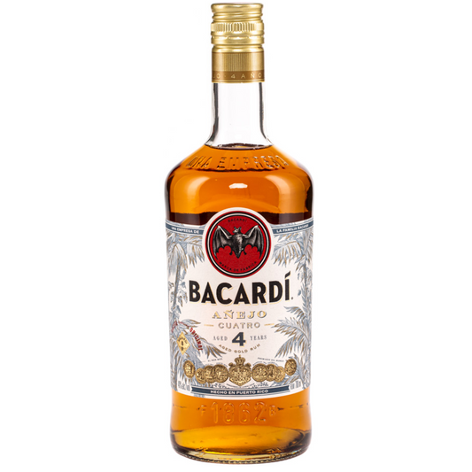 BACARDI ANEJO CUATRO LTR