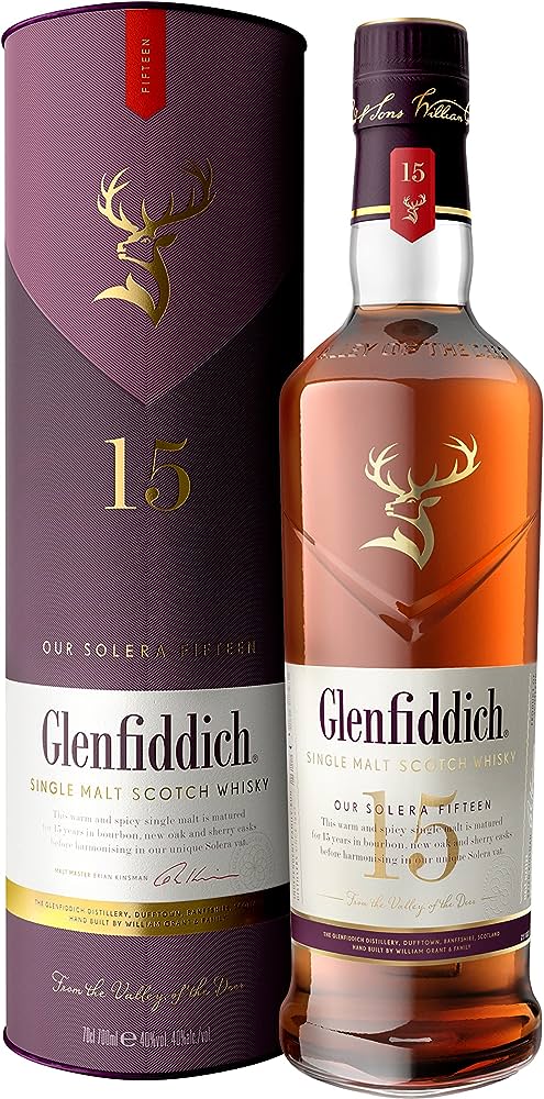 GLENFIDDICH 15 YEARS WHISKY 75CL