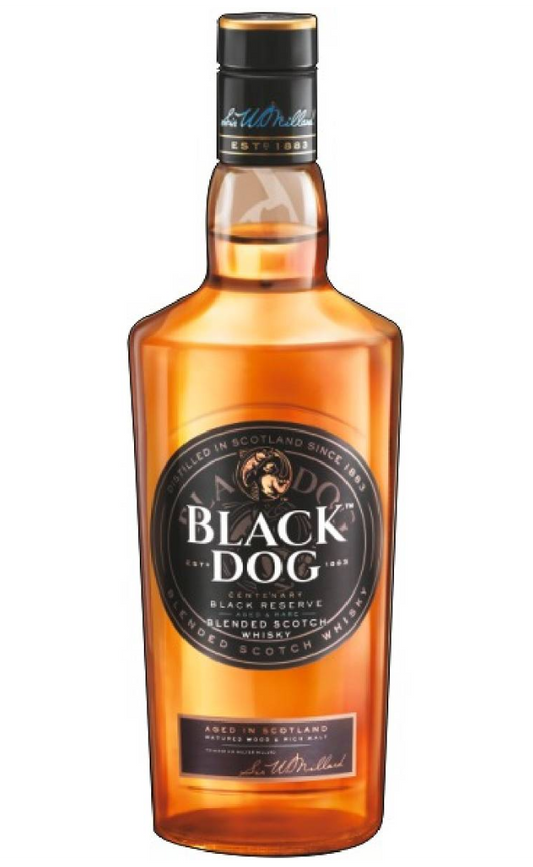 BLACK DOG BLACK RESERVE WHISKY 75CL