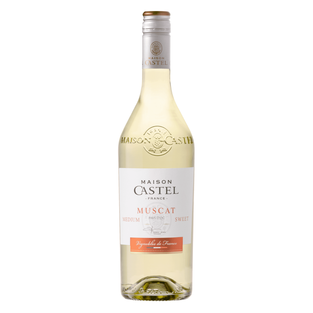 CASTEL MUSCAT MEDIUM SWEET WHITE 75CL
