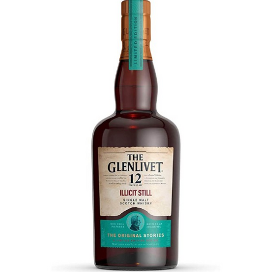 GLENLIVET ILLICIT STILL 12 YRS WHISKY 70CL