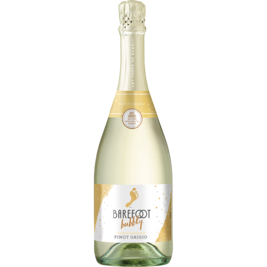 BAREFOOT BUBBLY PINOT GRIGIO 75CL