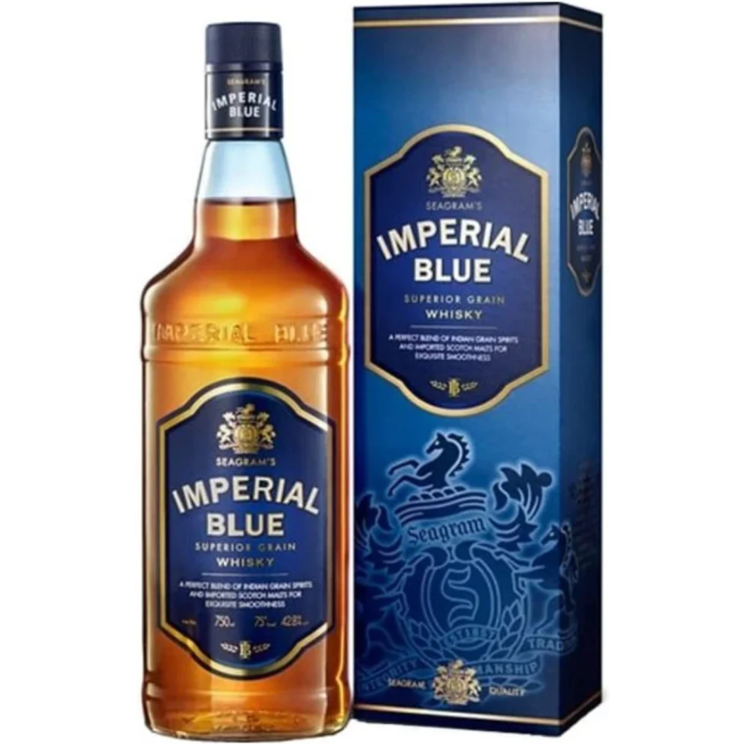 IMPERIAL BLUE WHISKY 75CL
