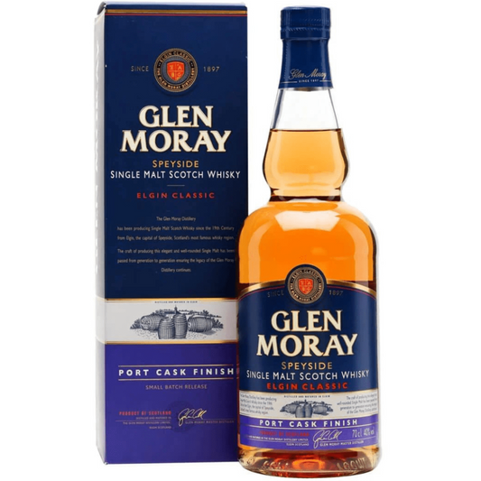 GLEN MORAY PORT CASK WHISKY 70CL