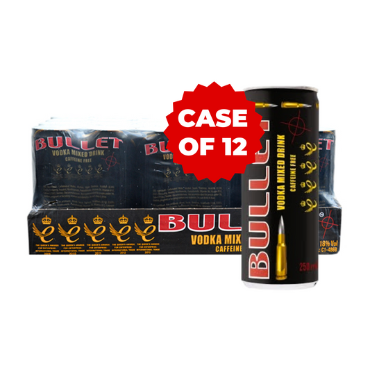 BULLET VODKA ENERGY DRINK (12X25CL)