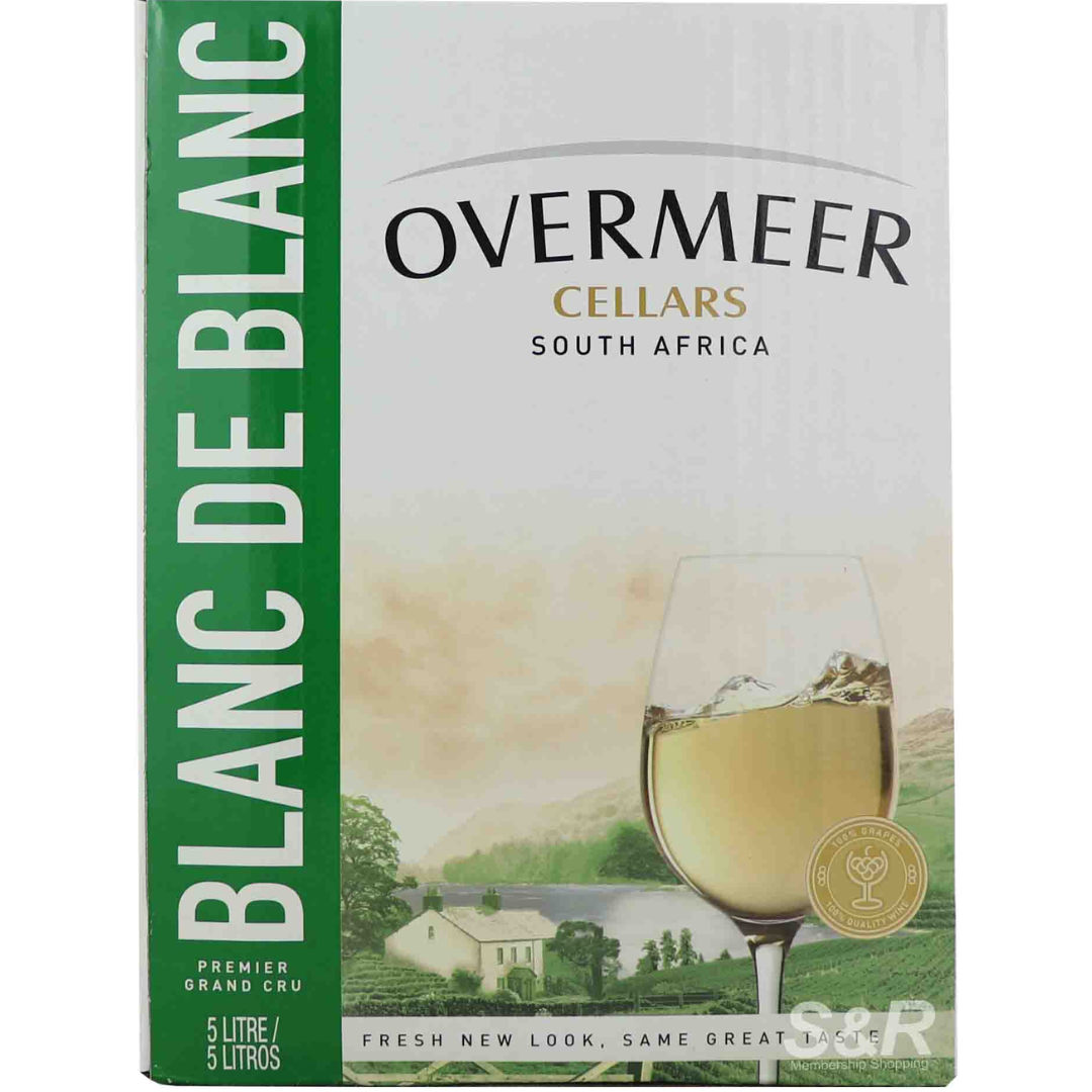 OVERMEER CELLARS BLANC DE BLANC 5 LTR