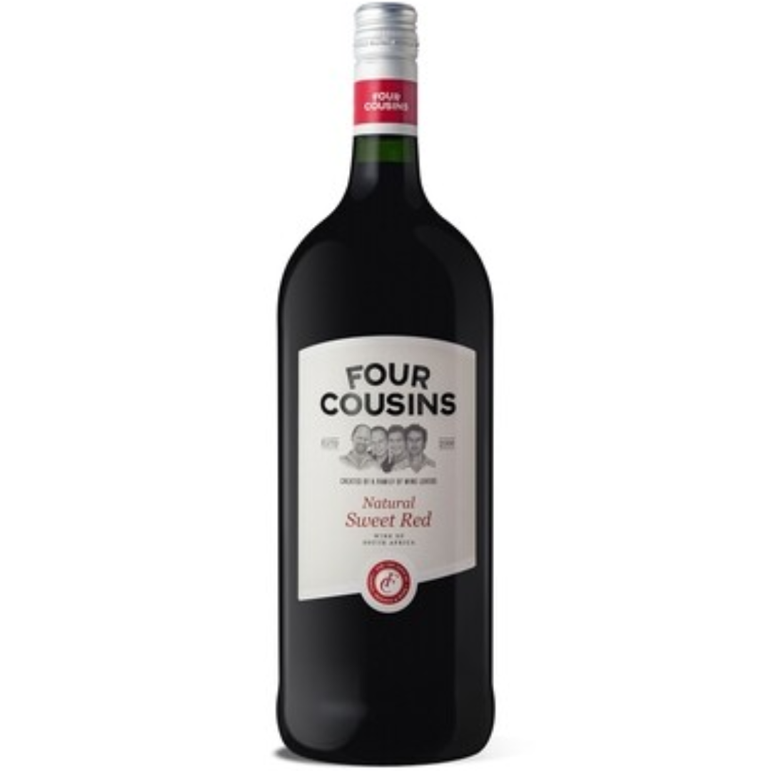 FOUR COUSINS NATURAL SWEET RED 1.5LTR