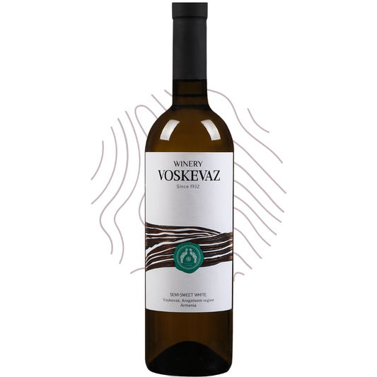 VOSKEVAZ SEMI SWEET WHITE 75CL