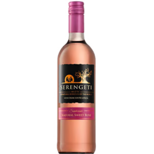 SERENGETI NATURAL SWEET ROSE 75CL