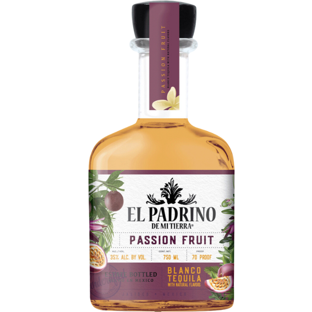 EL PADRINO DE MI TIERRA BLANCO PASSIONFRUIT TEQUILA 75CL