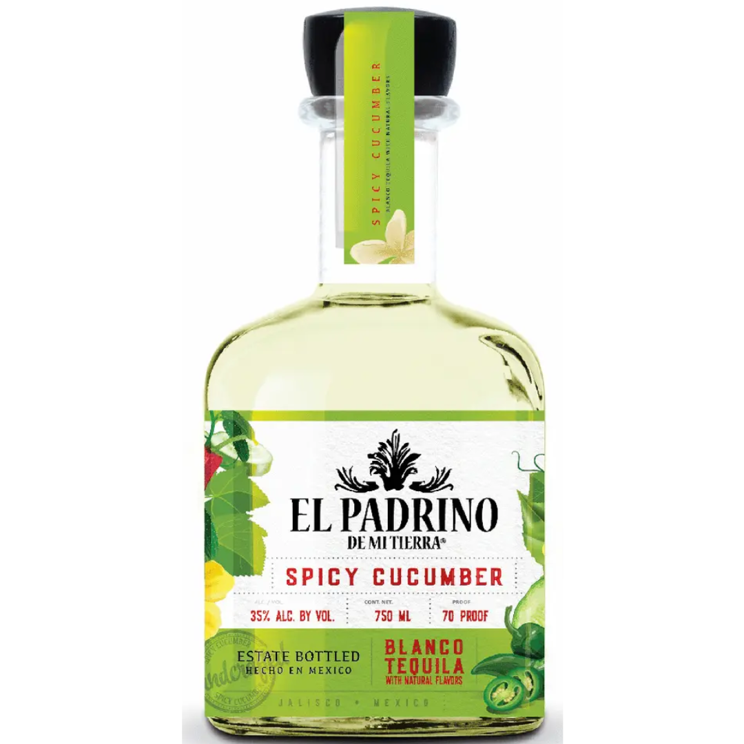 EL PADRINO DE MI TIERRA SPICY CUCUMBER TEQUILA 75CL