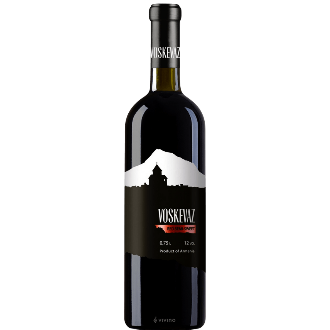 VOSKEVAZ SEMI-SWEET RED 75CL
