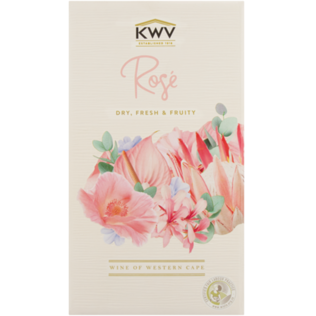 KWV ROSE DRY, FRESH & FRUITY 1.5 LTR