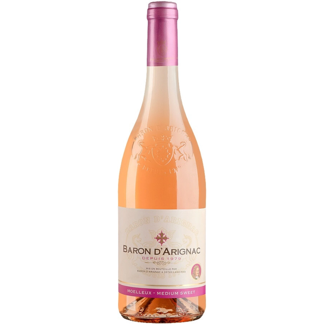 BARON D’ARIGNAC MOELLEUX ROSE 75CL