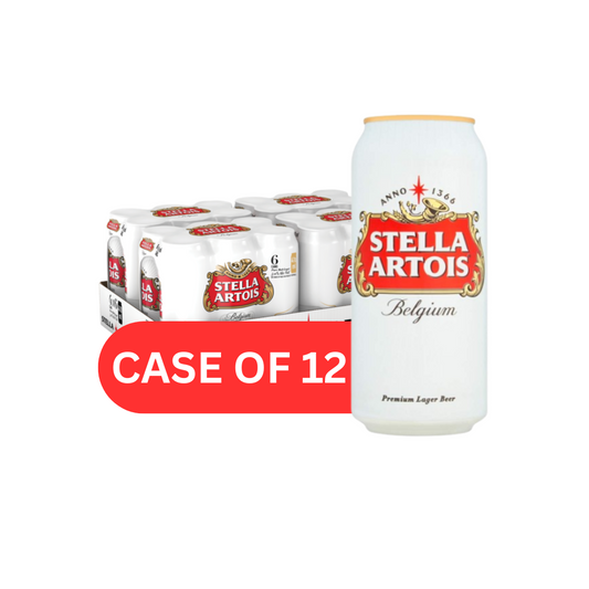 STELLA ARTOIS BEER CAN (12X50CL)