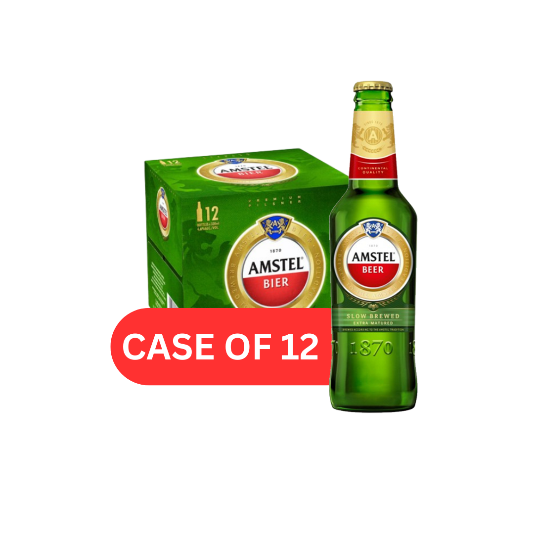 AMSTEL BEER BTL (12X33CL)