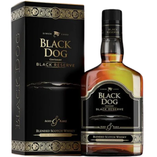 BLACK DOG CENTENARY WHISKY 75CL