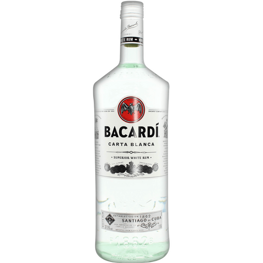 BACARDI CARTA BLANCA 1.5 LTR