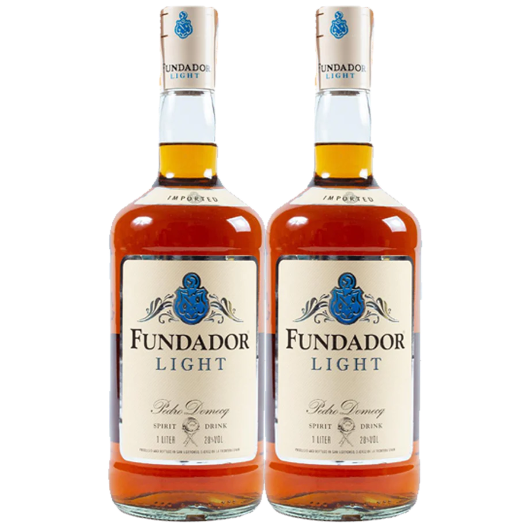 FUNDADOR LIGHT BRANDY 2XLTR