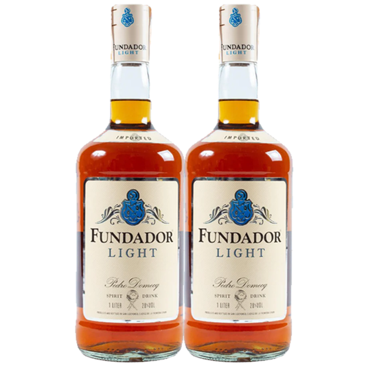 FUNDADOR LIGHT BRANDY 2XLTR