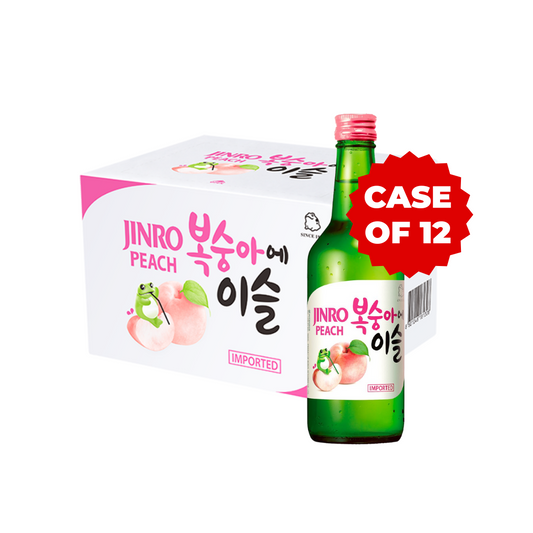 JINRO PEACH SOJU (12X36CL)