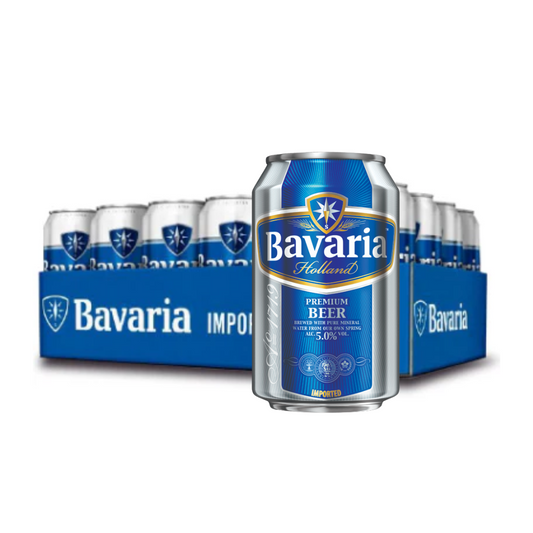 BAVARIA 5% CAN BEER (24X33CL)