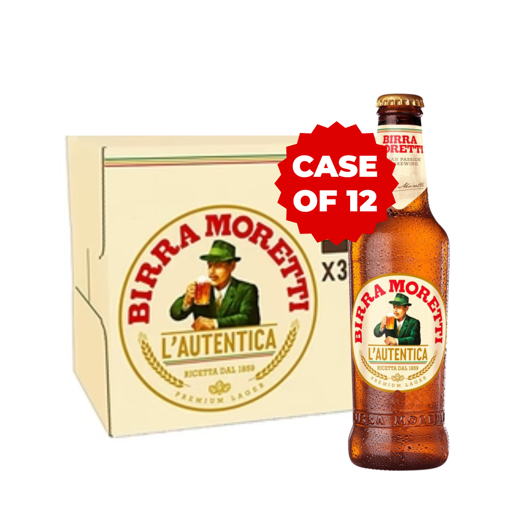 BIRRA MORETTI BEER BTL (12X33CL)