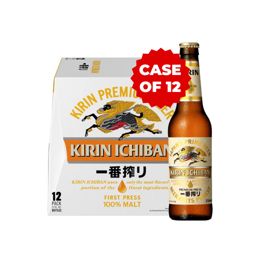 KIRIN ICHIBAN PREMIUM BEER BTL (12X33CL)