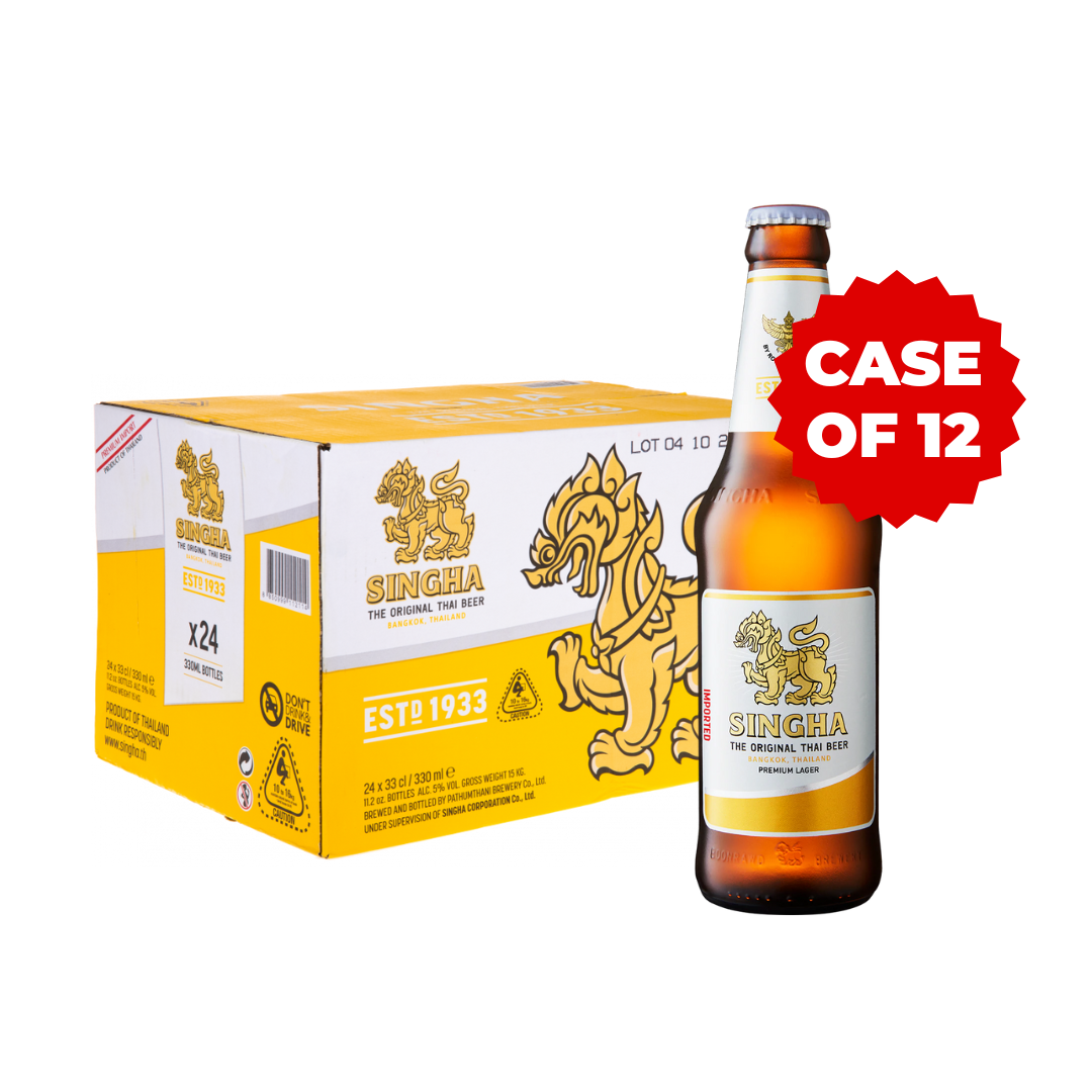 SINGHA LAGER BEER BTL (12X33CL)