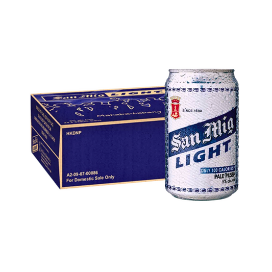 SAN MIGUEL LIGHT CAN (24X33CL)