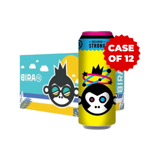 BIRA BOOM 91 STRONG BEER 8% (12X50CL)