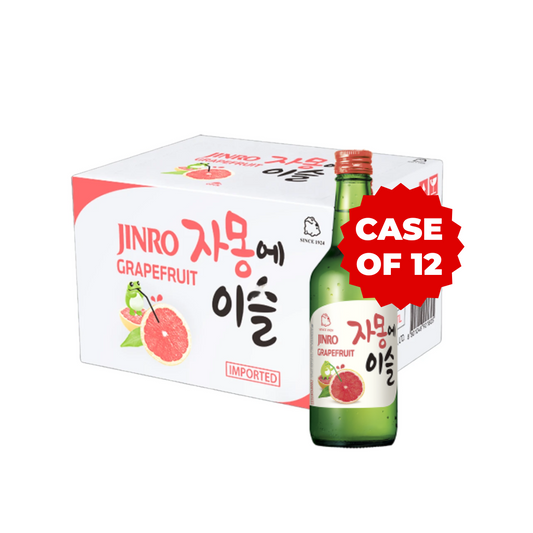 JINRO GRAPEFRUIT SOJU (12X36CL)