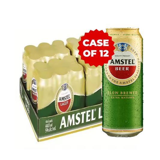 AMSTEL CAN BEER (12X50CL)