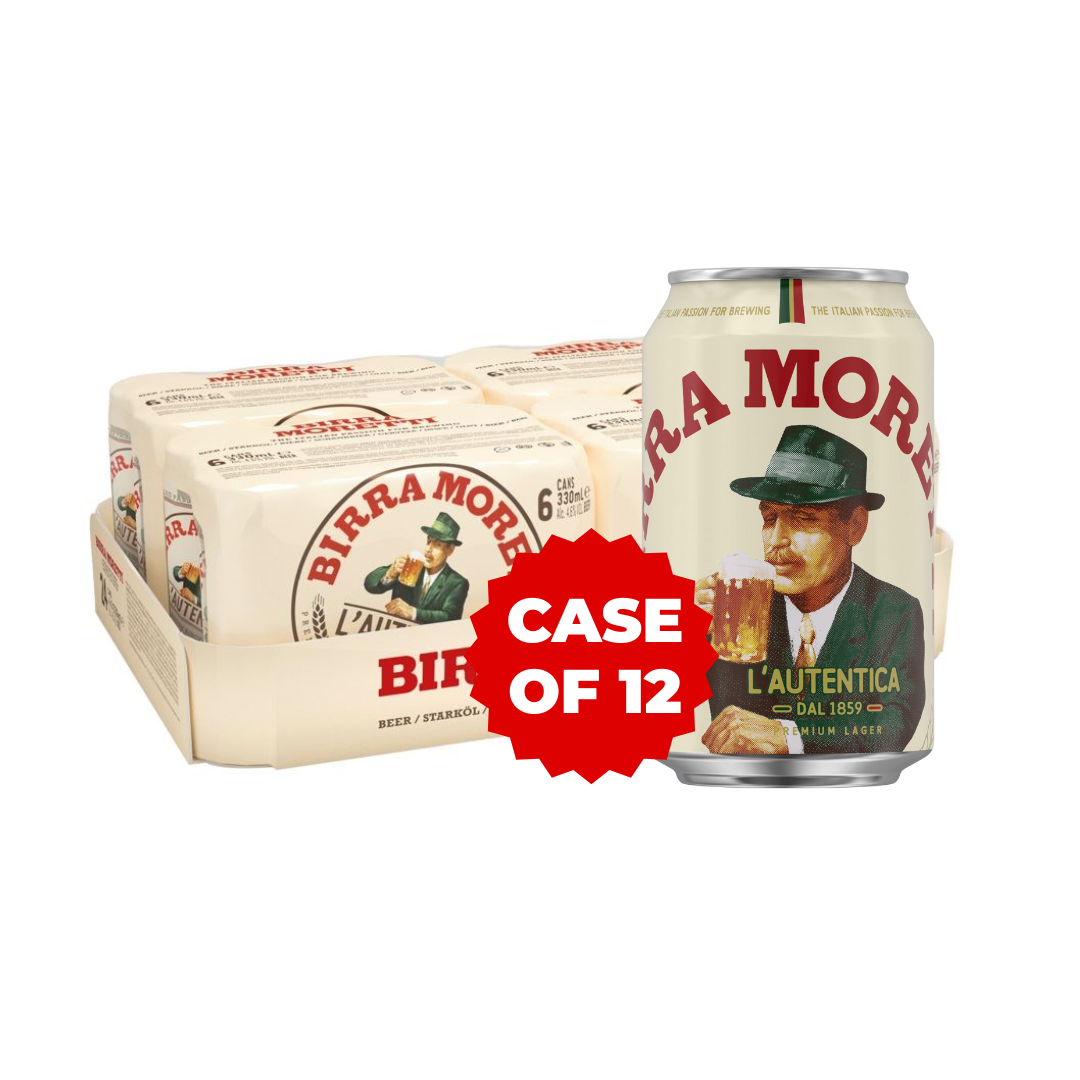BIRRA  MORETTI BEER CAN (12X33CL)