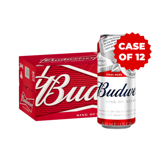 BUDWEISER BEER CAN (12X50CL)