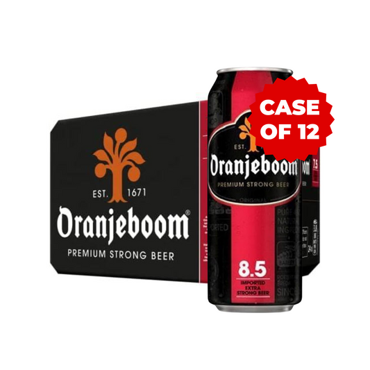 ORANJEBOOM 8.5% BEER CAN (12X50CL)
