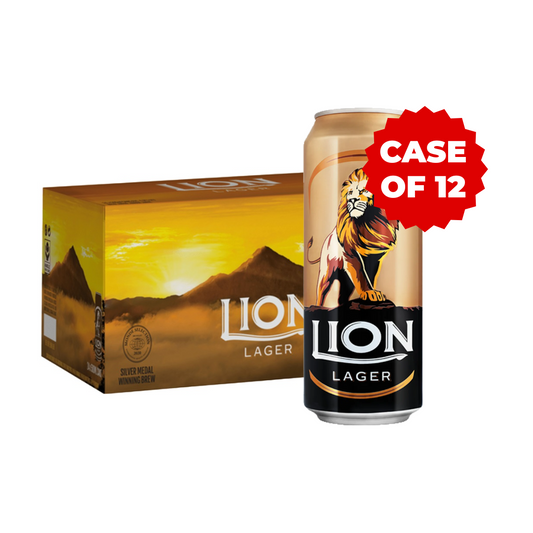 LION LAGER BEER CAN (12X50CL)